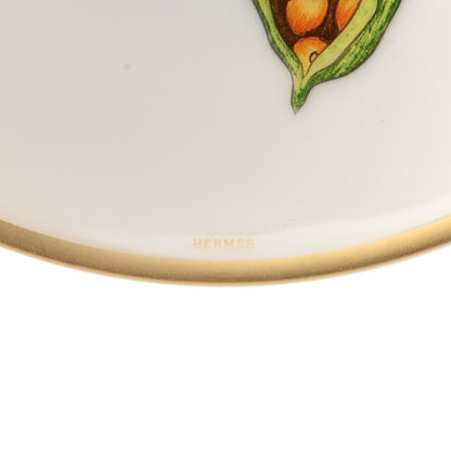 Hermes Porcelain Passifolia Bread and Butter Plate Set of 2 5 of 6