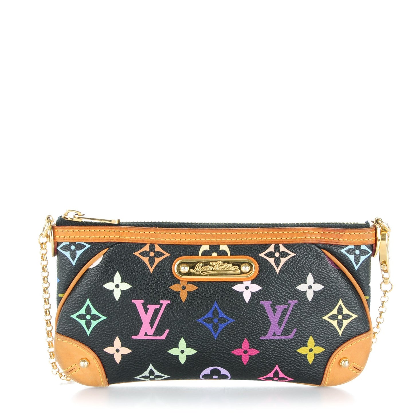 Monogram Multicolor Pochette Milla MM Black