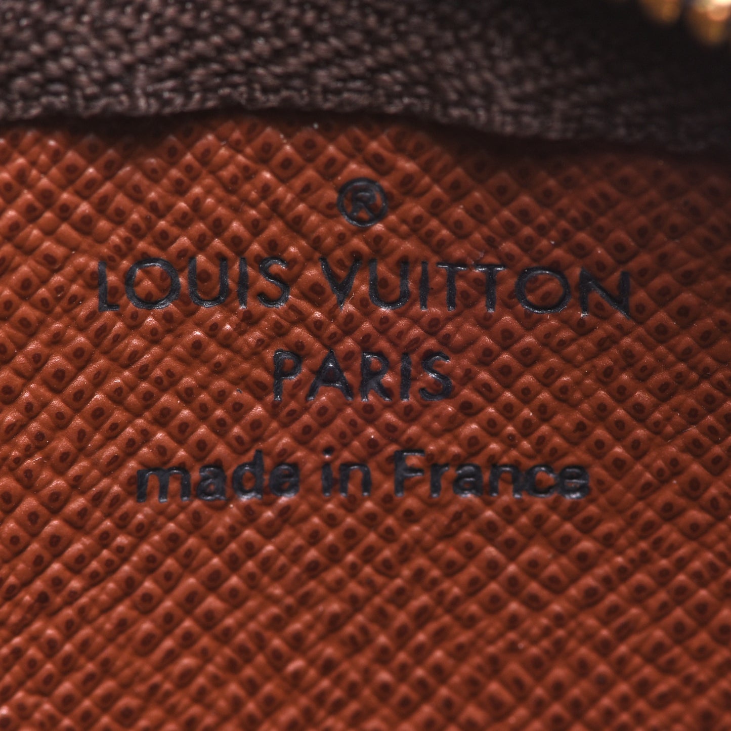 Monogram Key Pouch