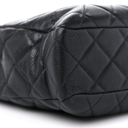 Chanel Caviar Quilted Shopping Tote Black 8 of 17