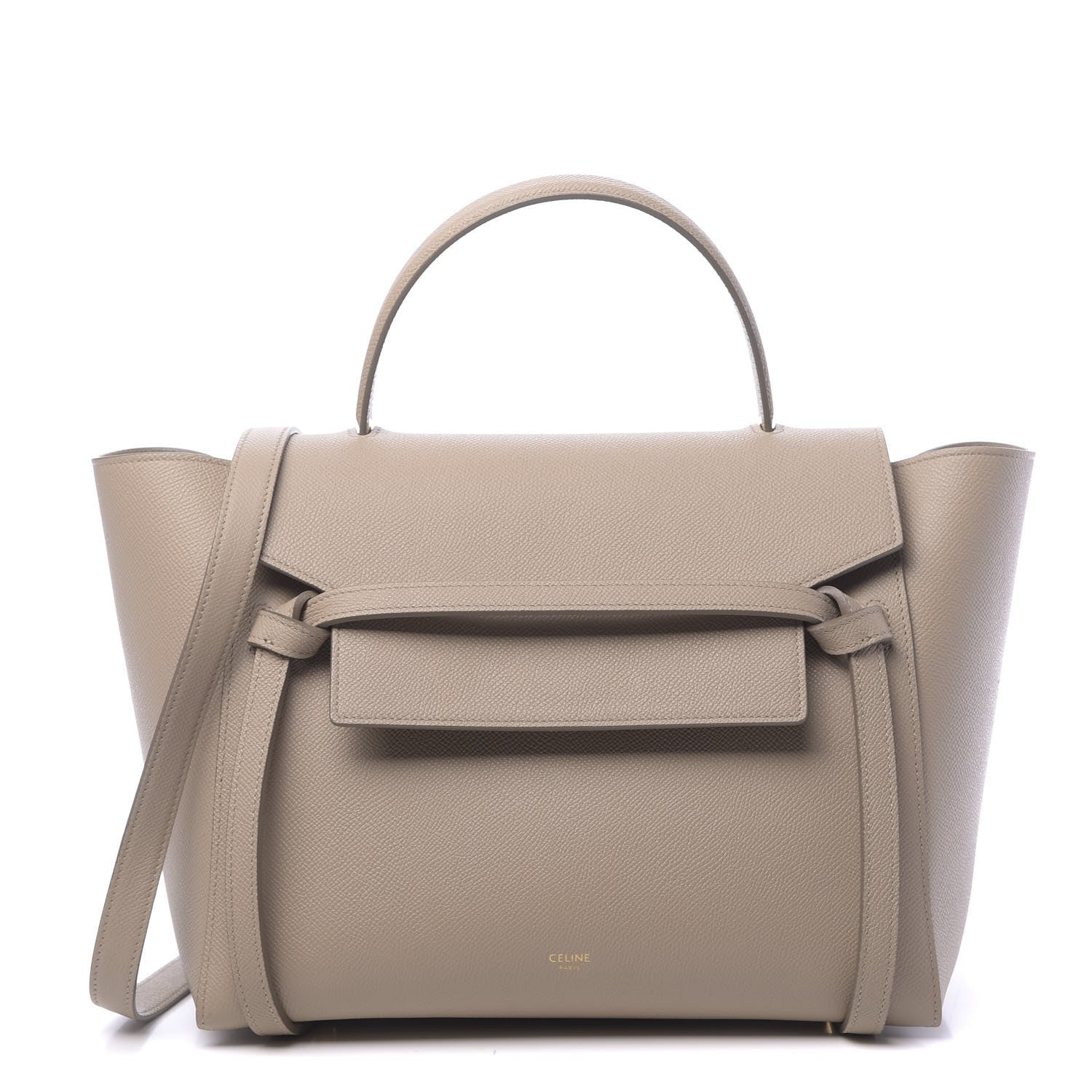 Celine Grained Calfskin Mini Belt Bag Light Taupe 1 of 11