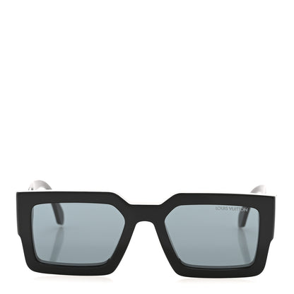 Louis Vuitton LV Clash Mask Square Sunglasses Z1579W Black 2 of 9
