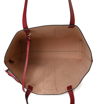 Gucci GG Supreme Monogram Flora Web Large Ophidia Tote Red 5 of 14