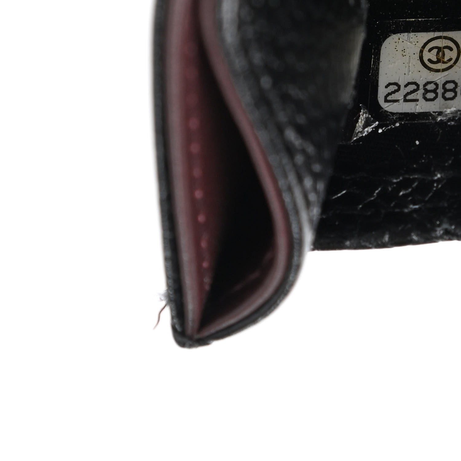 Chanel Caviar Quilted Card Holder Black 8 of 8