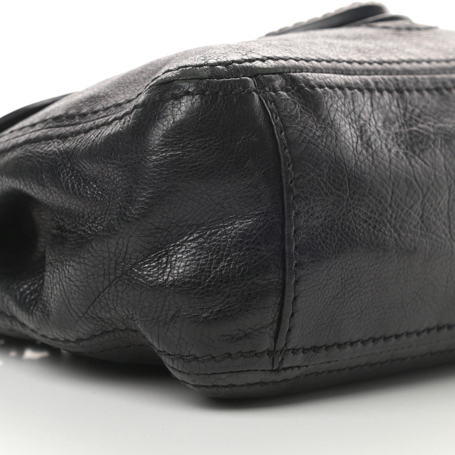 Prada Vitello Shoulder Chain Bag Black 10 of 16