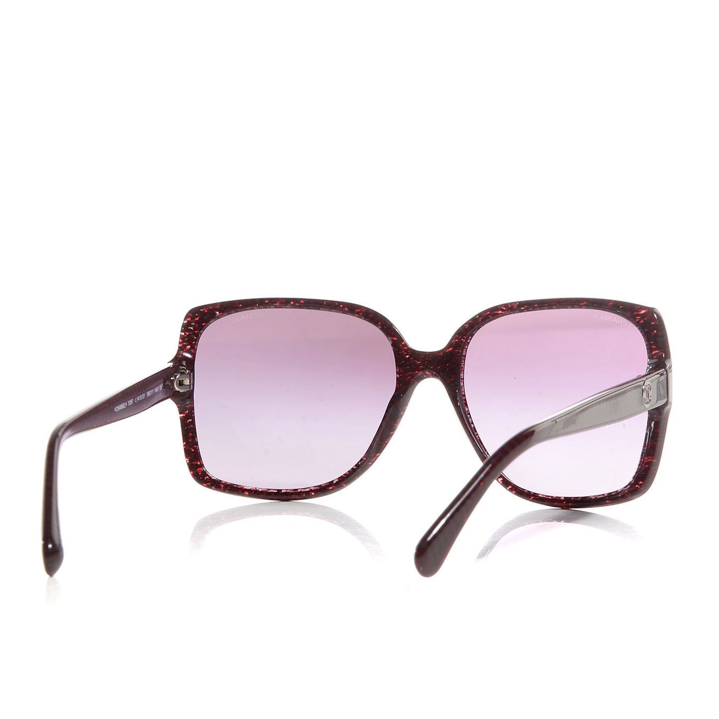 Tweed CC Sunglasses 5267 Red