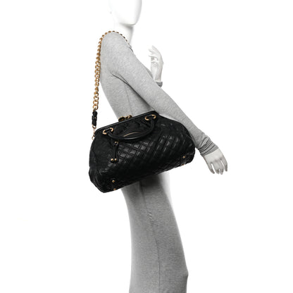 Marc Jacobs Calfskin Quilted Stam Black 2 of 11