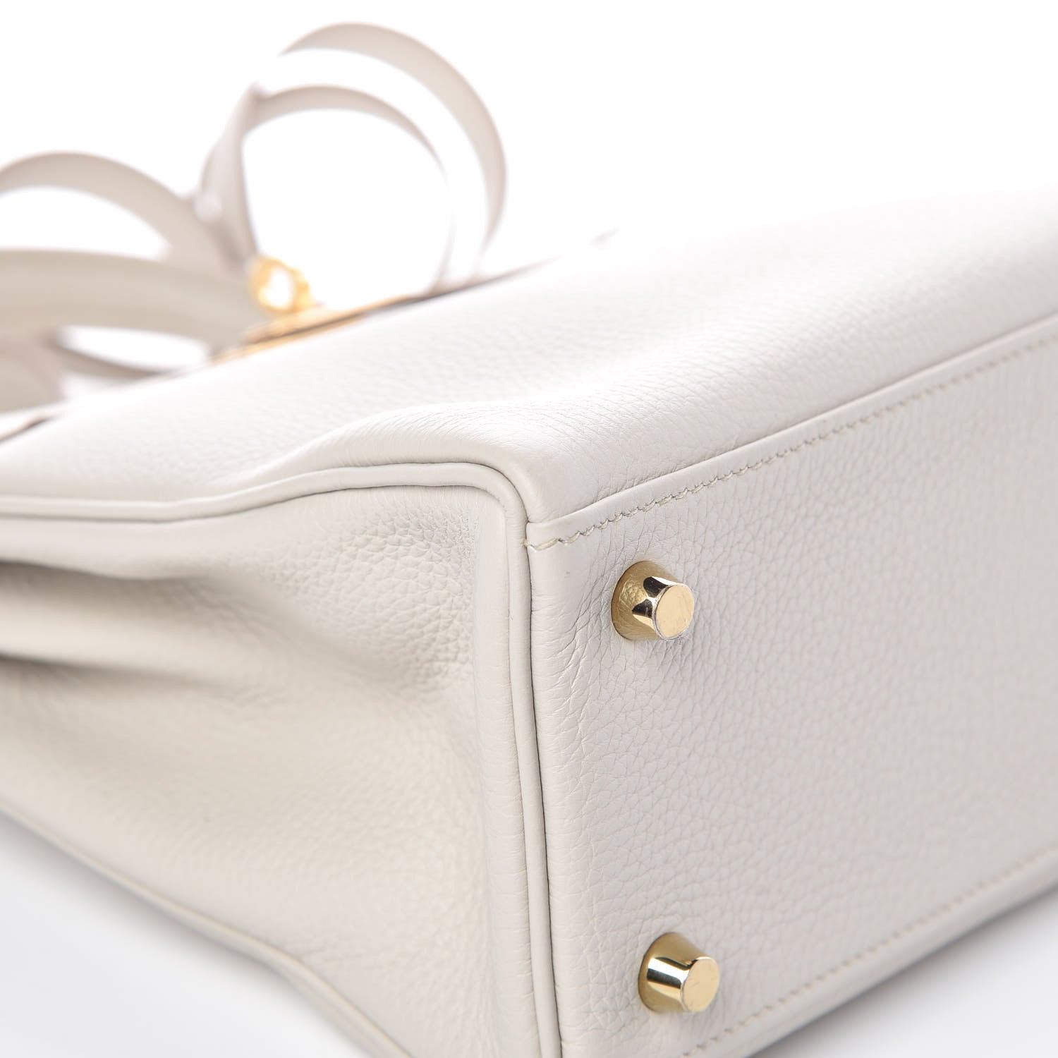 Hermes Togo Kelly Retourne 25 Craie 16 of 55