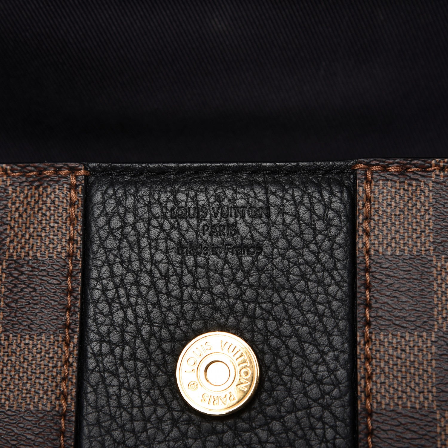 Louis Vuitton Damier Ebene Bond Street BB Black 8 of 9