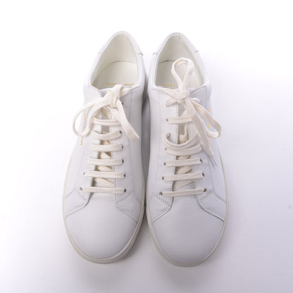 Saint Laurent Calfskin Andy Low Top Sneakers 41 Blanc Optique 5 of 10