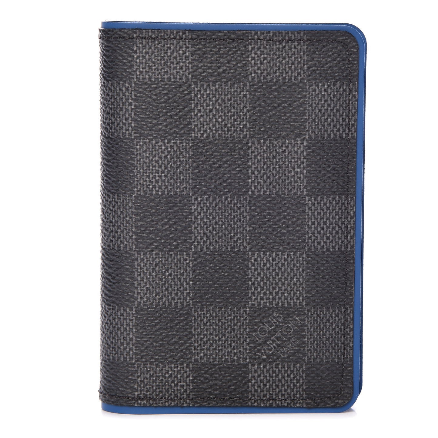 Damier Graphite Pocket Organizer Blue