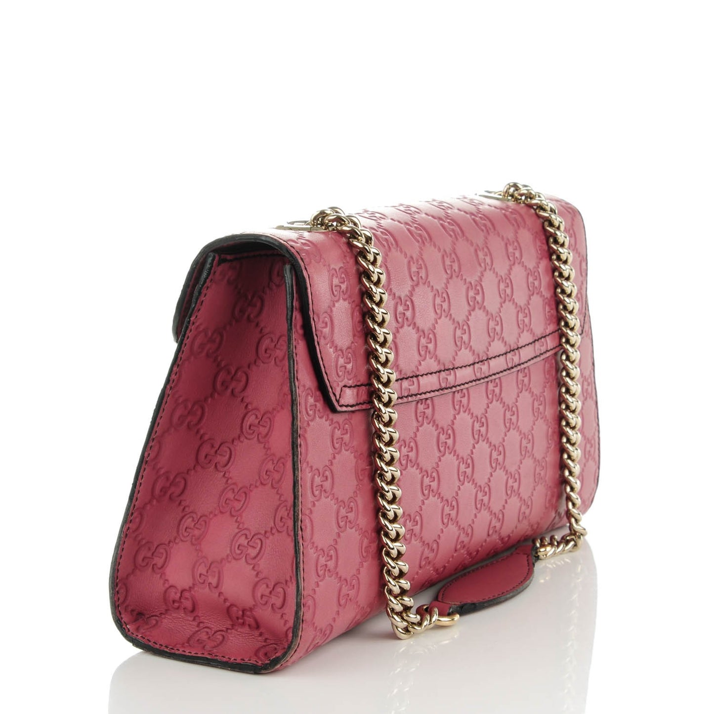 Guccissima Medium Emily Chain Shoulder Bag Peonia Flower