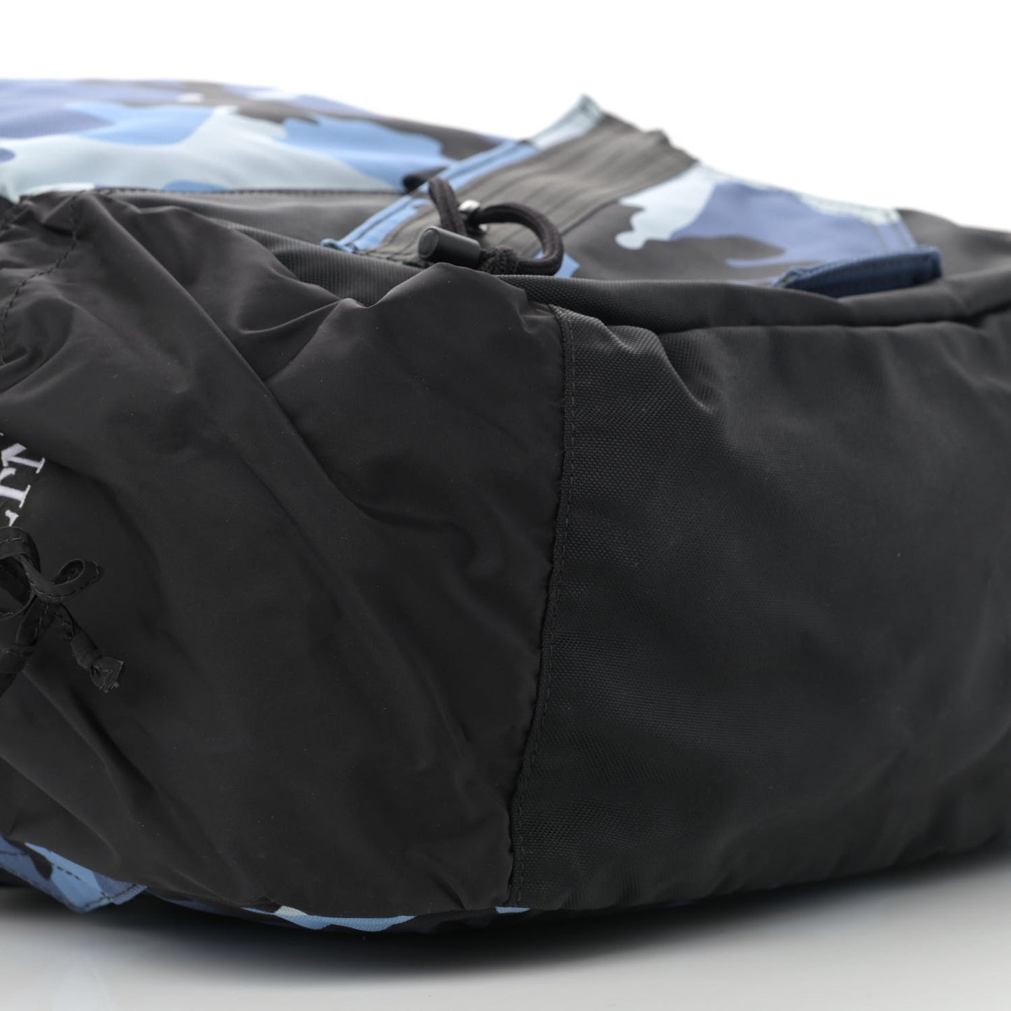 Nylon Camouflage Backpack Blue