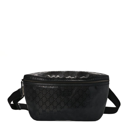 Gucci Imprime Monogram Belt Bag Black 1 of 10