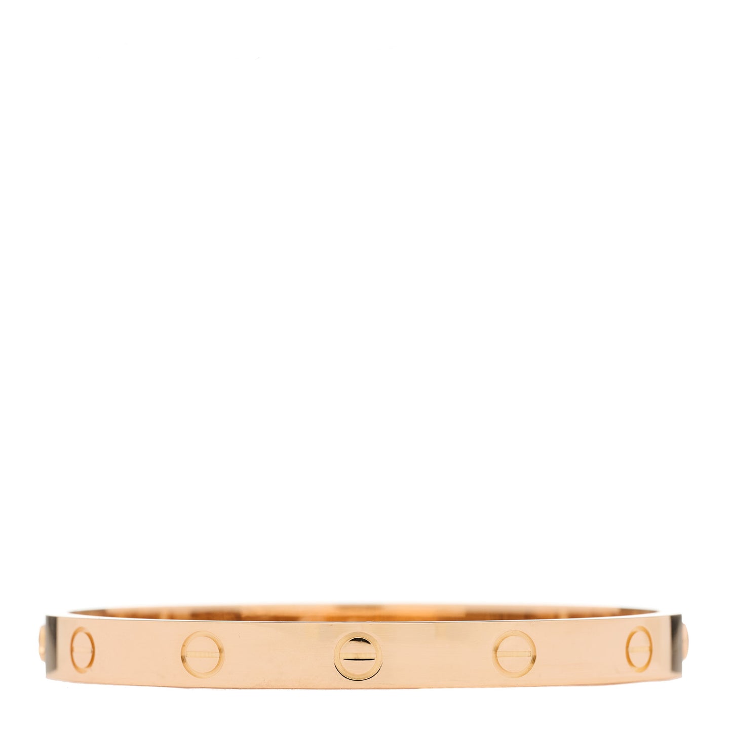 18K Pink Gold LOVE Bracelet 17