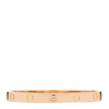 Cartier 18K Pink Gold LOVE Bracelet 17 1 of 3