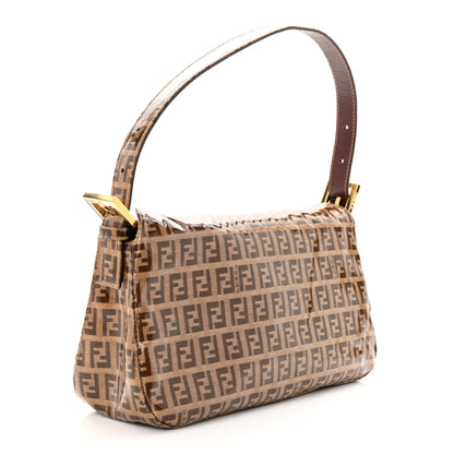 Fendi Vinyl Zucchino Baguette Tobacco 3 of 15