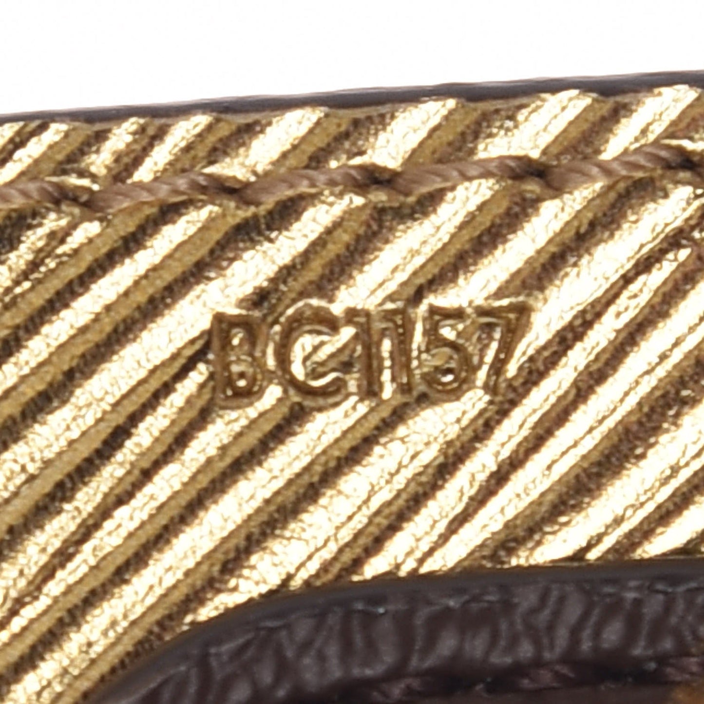 Monogram Epi Bandouliere Shoulder Strap Gold