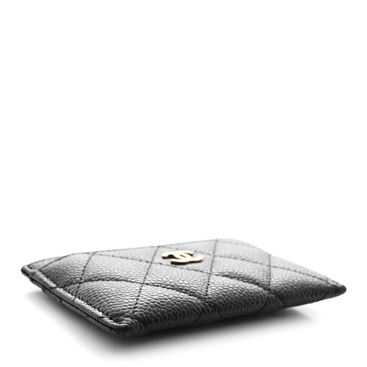 Chanel Caviar Quilted Card Holder Black 4 of 12