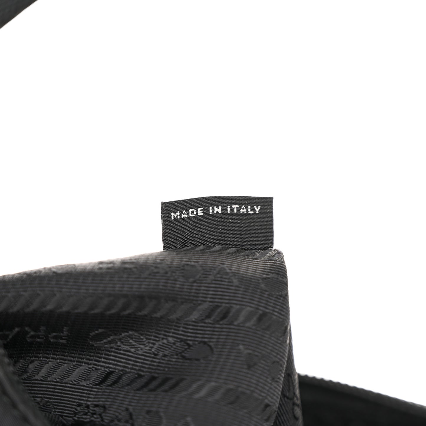 Tessuto Nylon Mini Re-Edition 2000 Bag Black