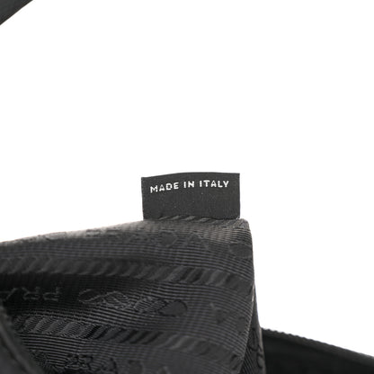 Prada Tessuto Nylon Mini Re-Edition 2000 Bag Black 7 of 12
