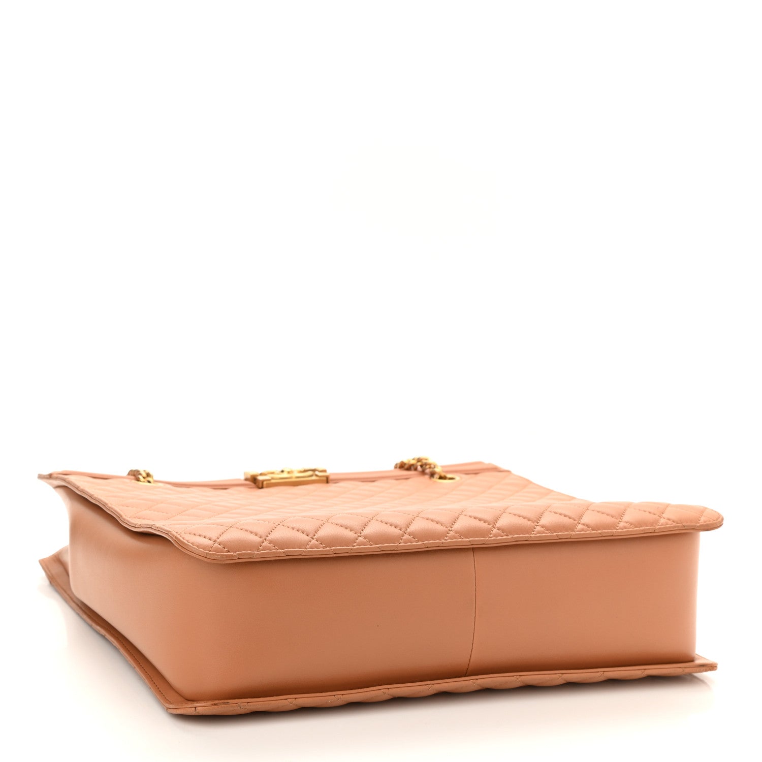 Chanel Calfskin Quilted Large Boy Tote Camel 4 of 10