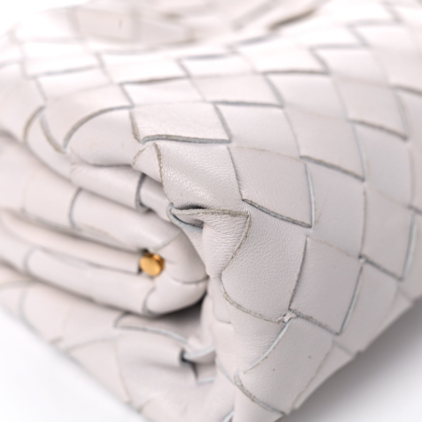 Nappa Intrecciato The Mini Pouch Chalk