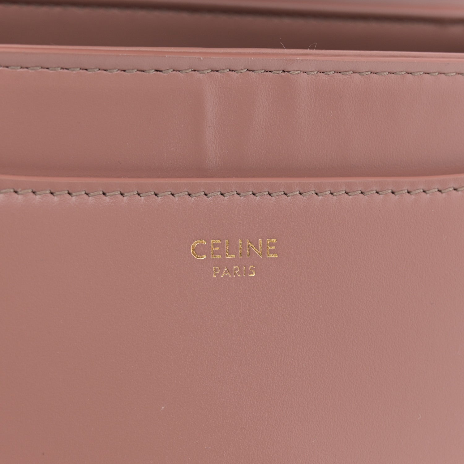 Celine Satinated Calfskin Small 16 Top Handle Bag Pastel Pink 6 of 14