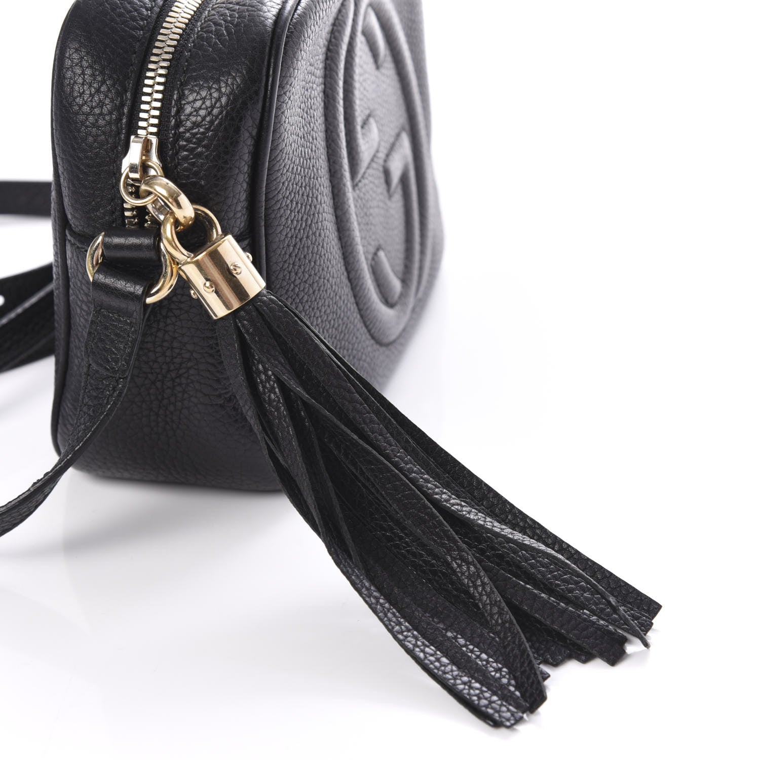 Gucci Pebbled Calfskin Small Soho Disco Bag Black 10 of 10