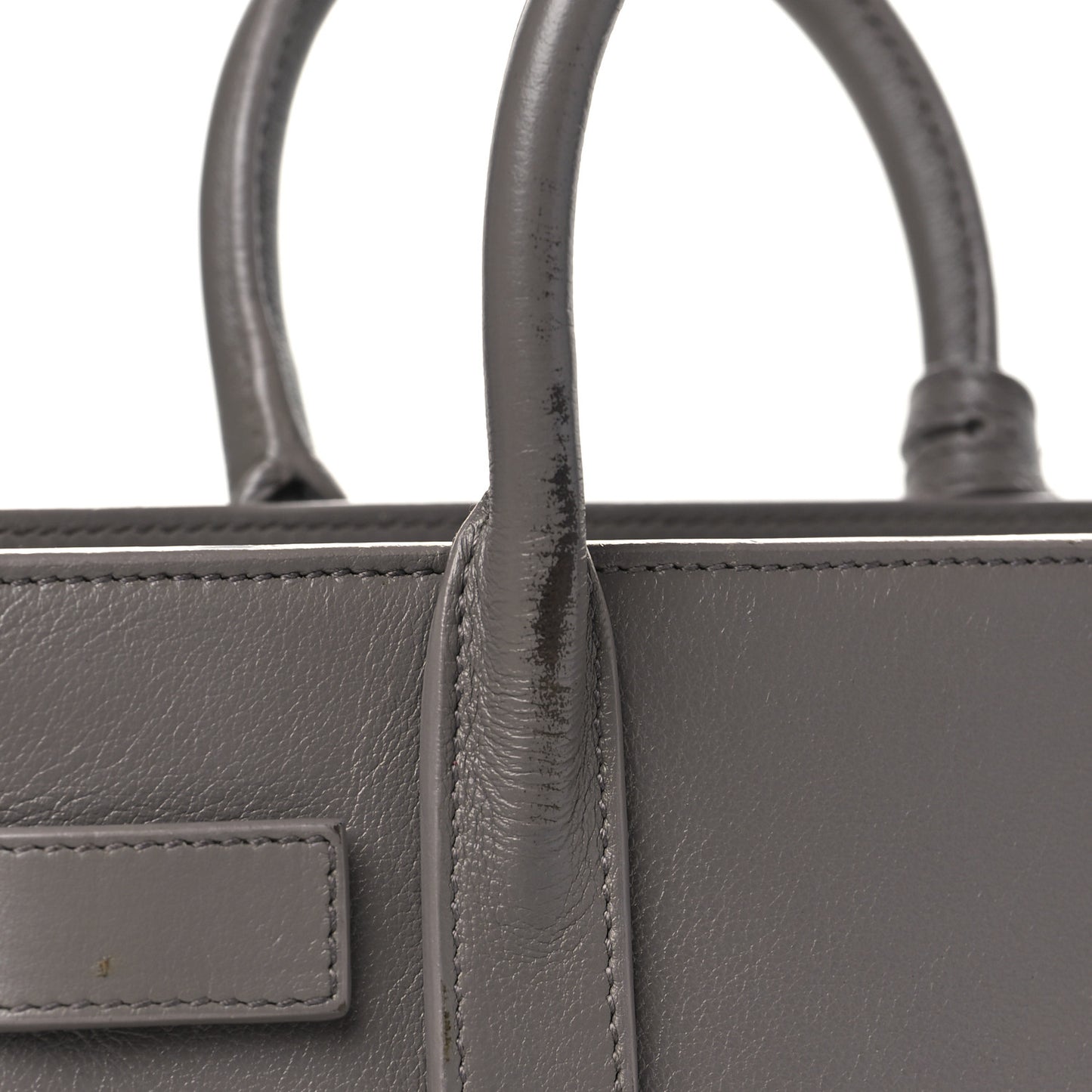 Calfskin Nano Sac De Jour Fog
