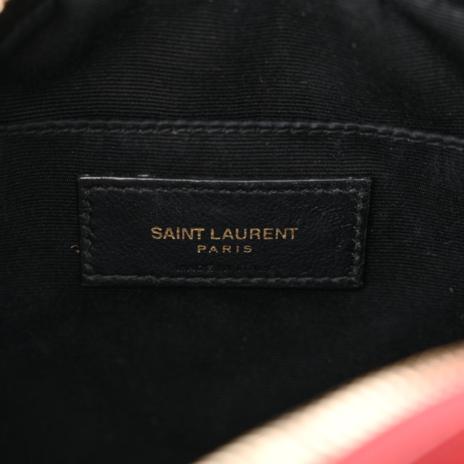 Saint Laurent Calfskin Matelasse Monogram Lou Camera Bag Rouge Eros 6 of 12