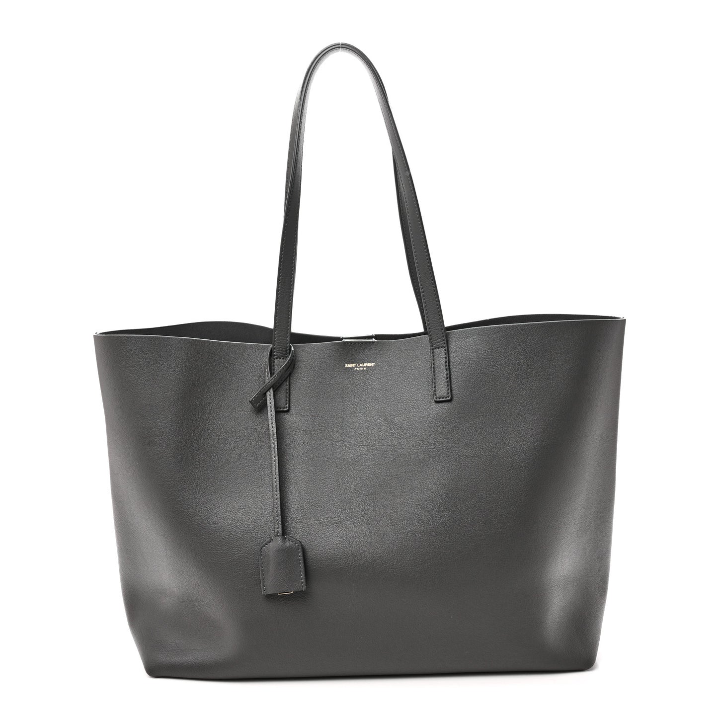 Calfskin Large Shopping Tote Earth