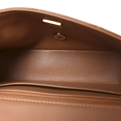 Chanel Lambskin Quilted Mini Rectangular Flap Brown 6 of 20