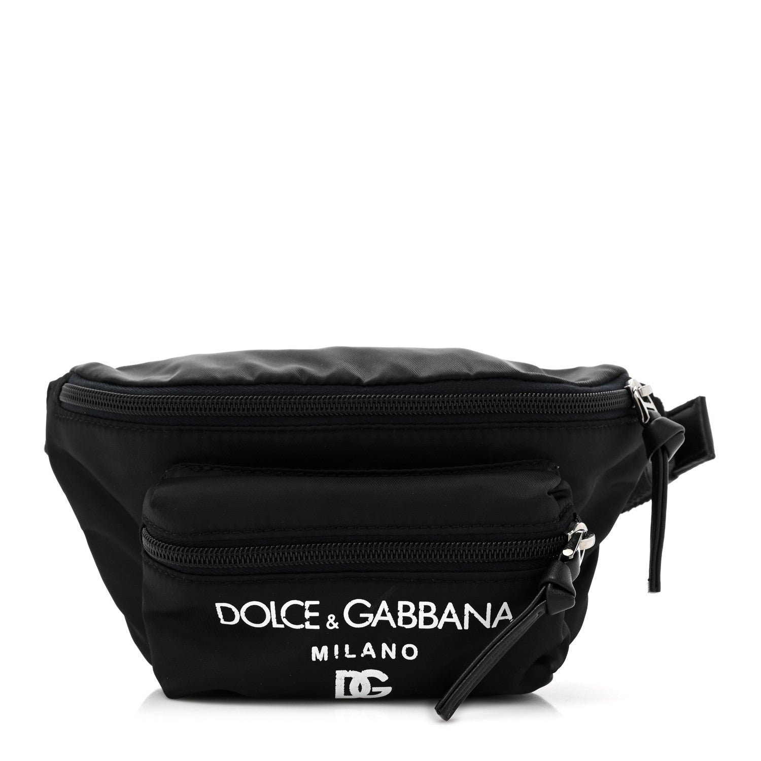 Dolce & Gabbana Nylon Logo Belt Bag Black 1 of 10