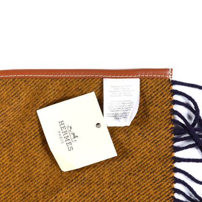 Hermes Merino Wool Cashmere Rocabar Poncho Paille 3 of 3