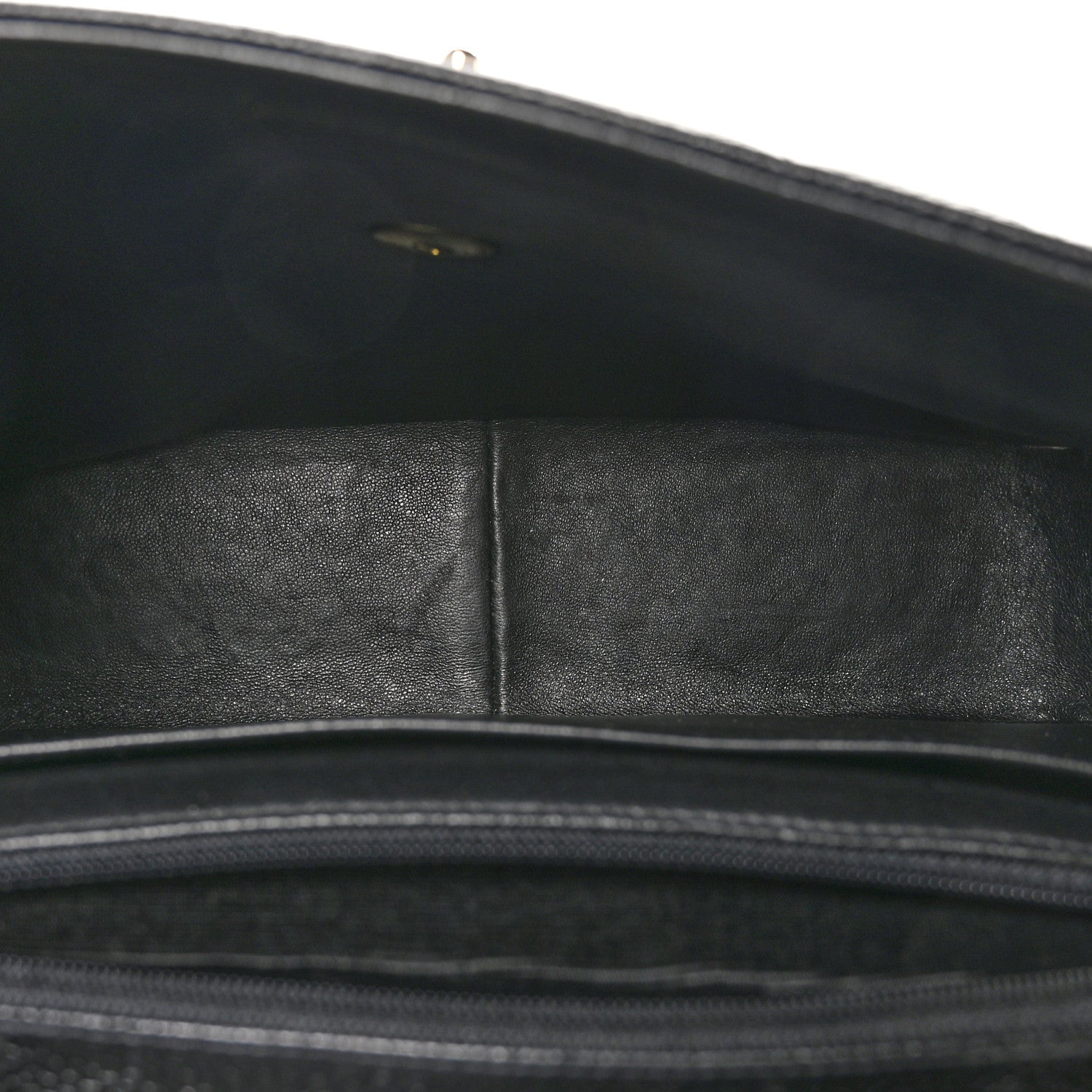 Chanel Caviar Vertical Quilted Kelly Flap Bag Black 6 of 11