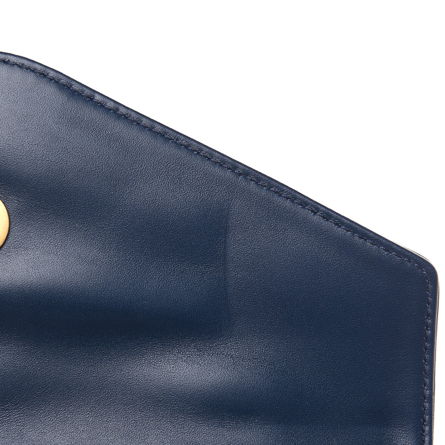 Gucci Nappa Pearl Studded Mini Queen Margaret Broadway Shoulder Bag Blue Agata 10 of 12