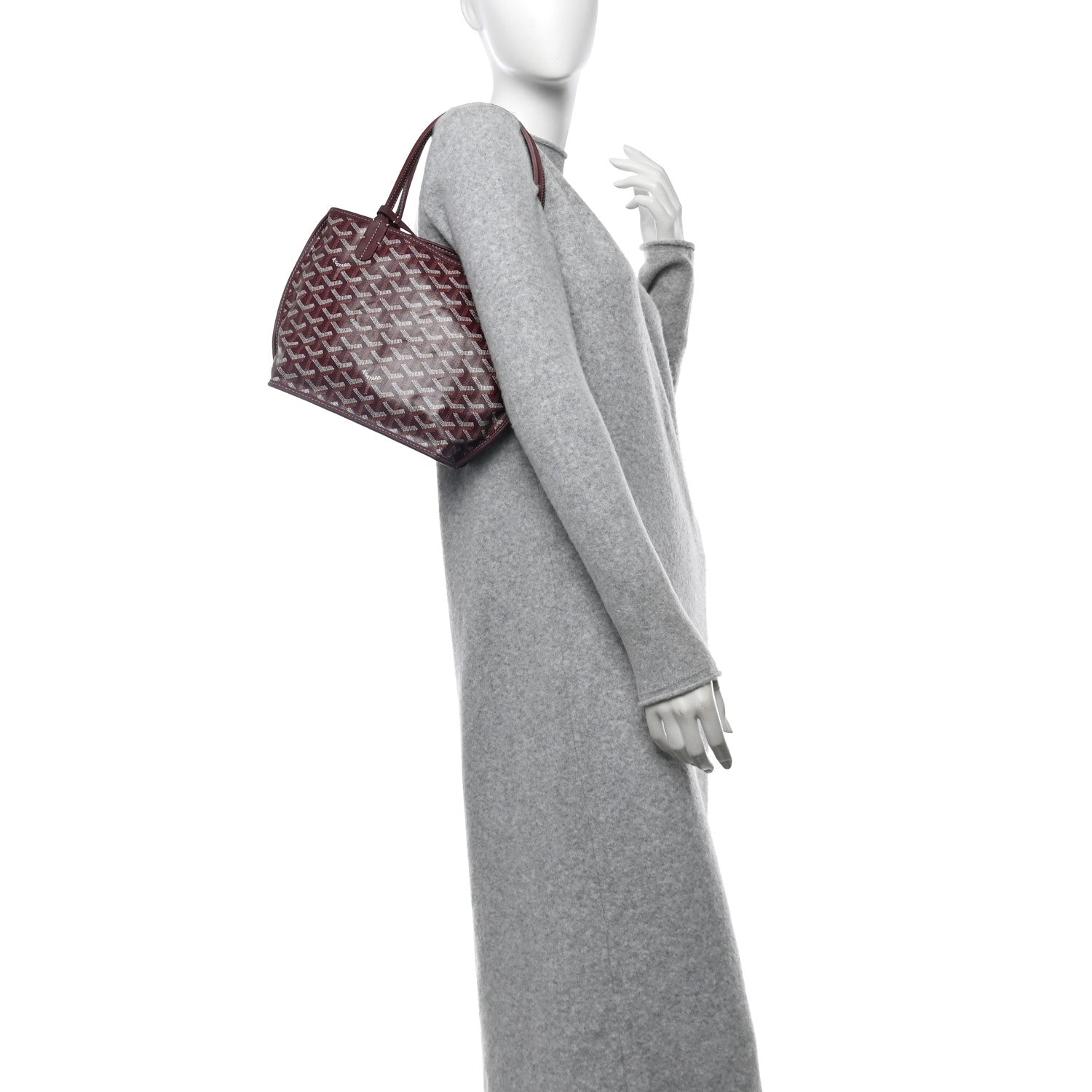 Goyard Goyardine Reversible Mini Anjou Burgundy 2 of 20