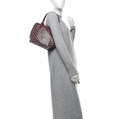 Goyard Goyardine Reversible Mini Anjou Burgundy 2 of 20