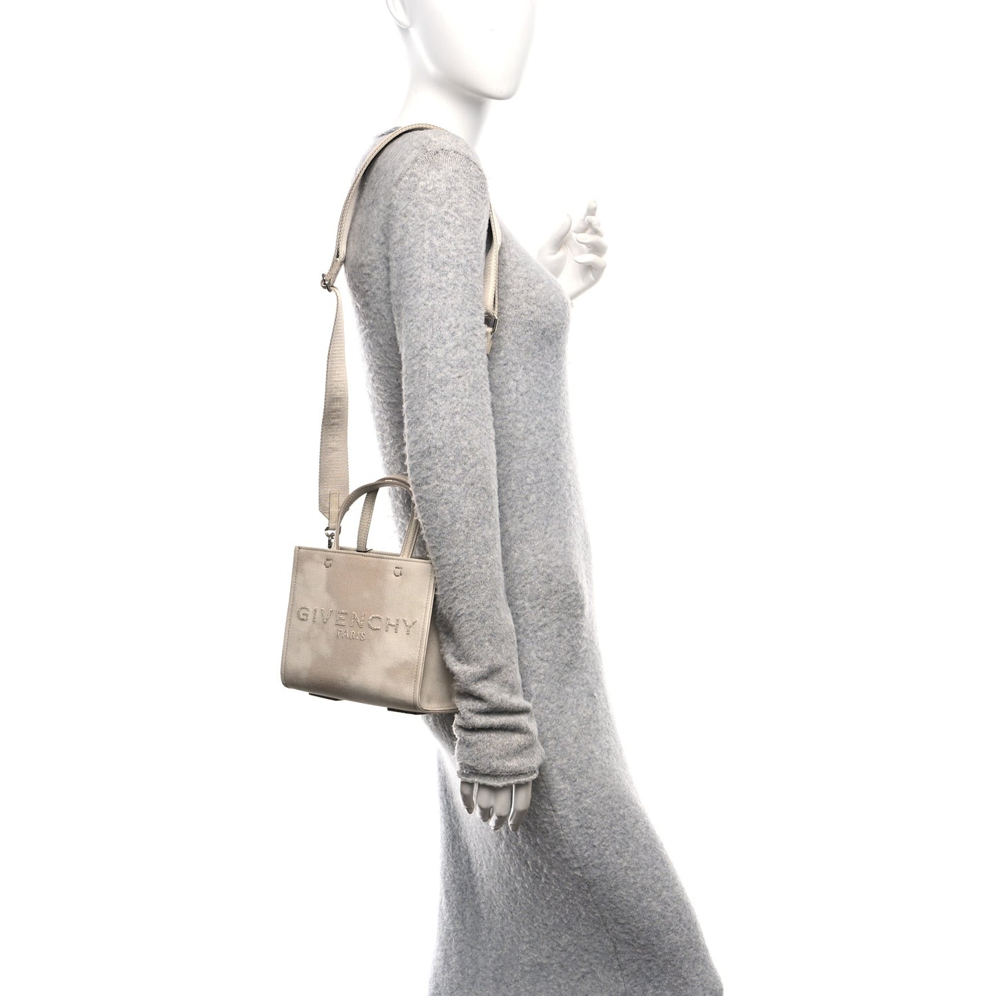 Canvas Tie And Dye Mini Bond Shopper Tote Dusty Gold