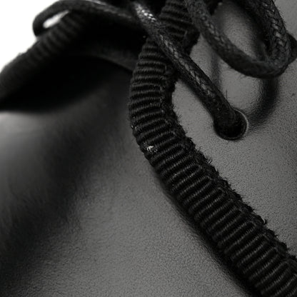 Christian Dior Glazed Calfskin Tomboy Lace Up 38 Black 12 of 15
