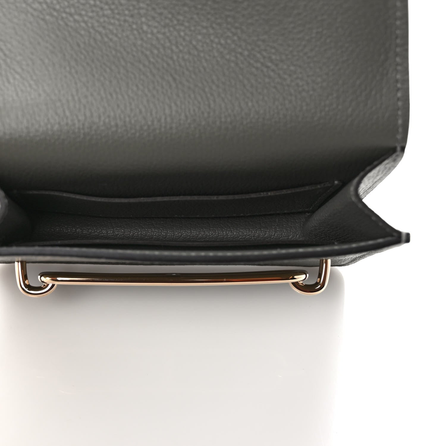 Hermes Evercolor Roulis Slim Wallet Gris Meyer 6 of 8