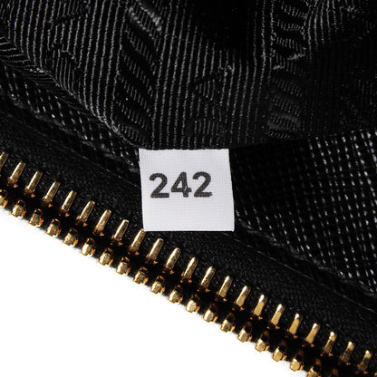 Prada Saffiano Lux Small Double Zip Tote Nero Black 7 of 10