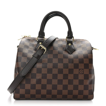 Louis Vuitton Damier Ebene Speedy Bandouliere 25 1 of 11