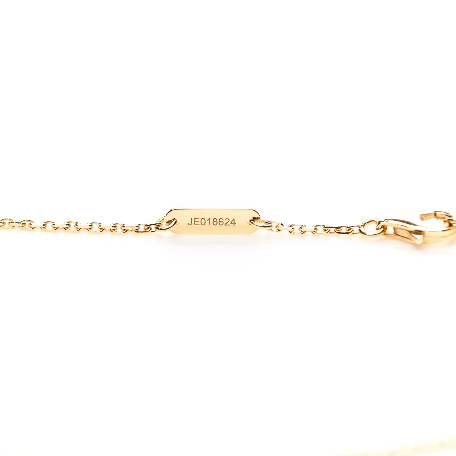 Van Cleef & Arpels 18K Yellow Gold Diamond Malachite Vintage Alhambra Pendant Necklace 5 of 6