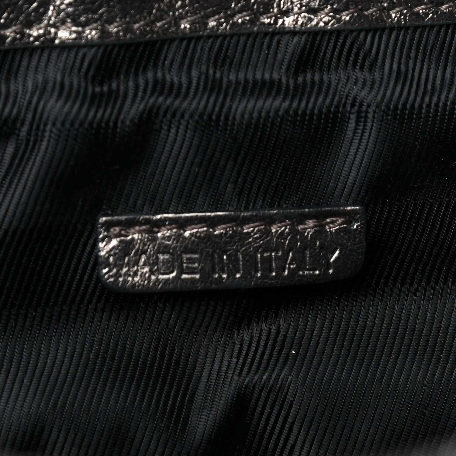 Burberry Metallic Calfskin Quilted Mini Manor Tote Pewter 8 of 11