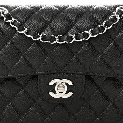 Chanel Caviar Quilted Small Double Flap Black 8 of 13