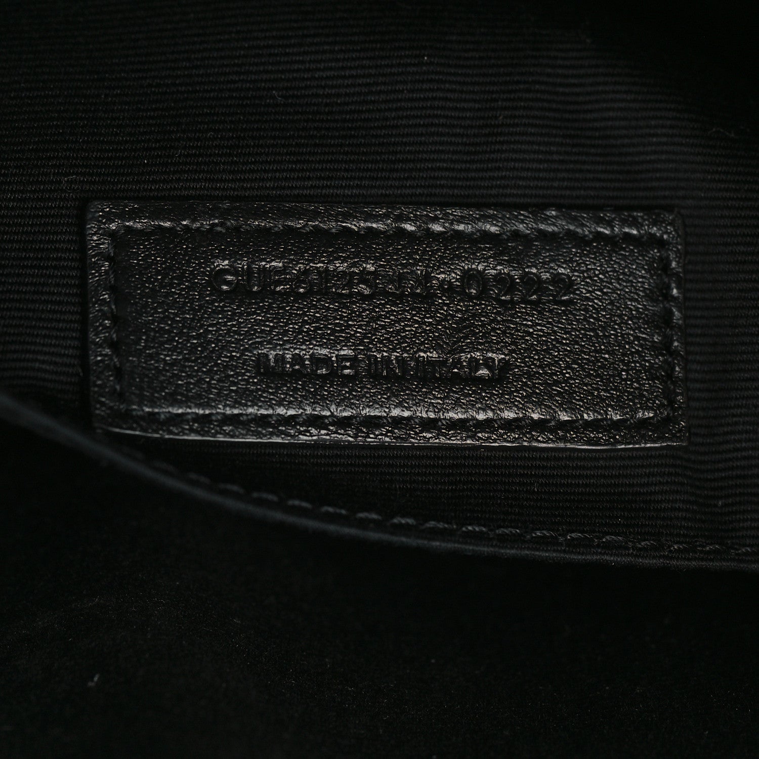 Saint Laurent Calfskin Matelasse Monogram Lou Camera Bag Black 6 of 8
