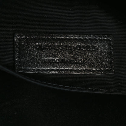 Saint Laurent Calfskin Matelasse Monogram Lou Camera Bag Black 6 of 8