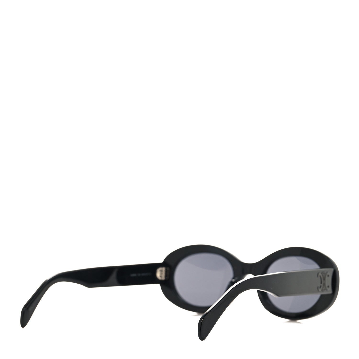 Celine Acetate Triomphe 01 Sunglasses CL 40194U Black 4 of 7